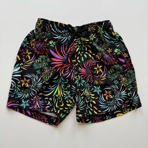 Colorful Floral Patterned Shorts